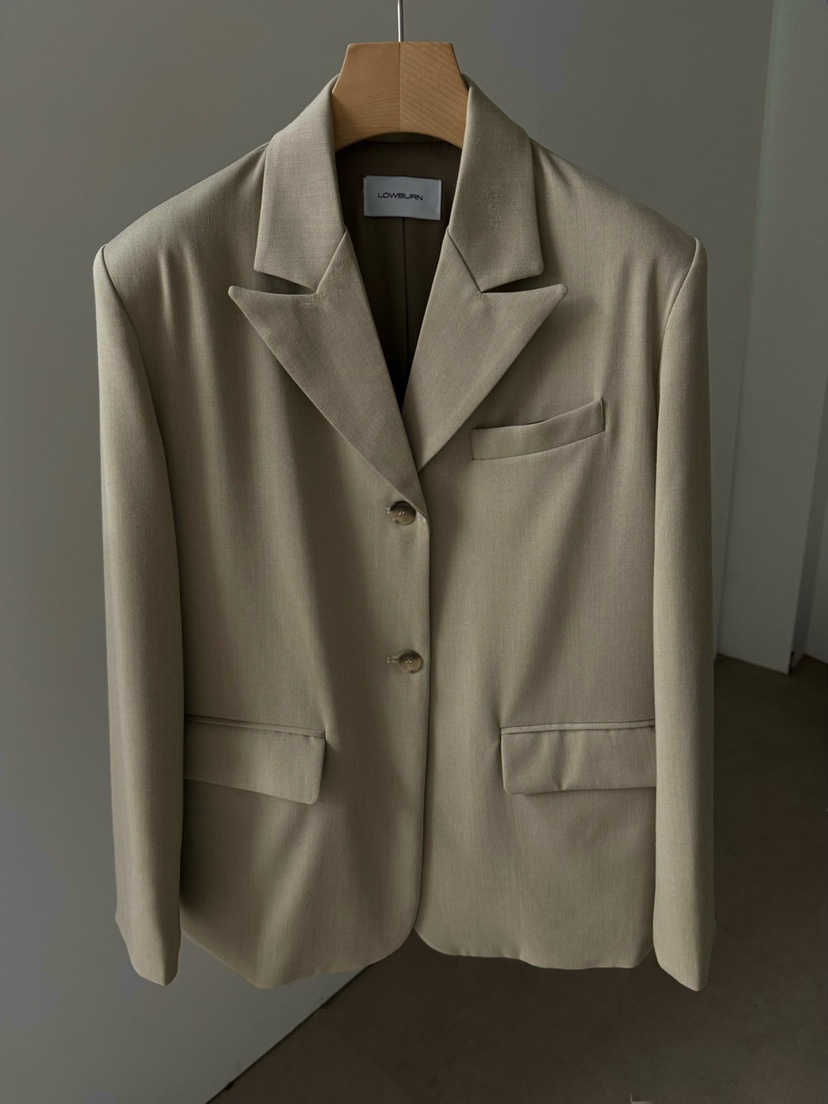 LOWBURN韓國直郵㊣女裝新品25春夏時尚休閑推薦人氣熱賣夾克LOWBURN夾克圖色3