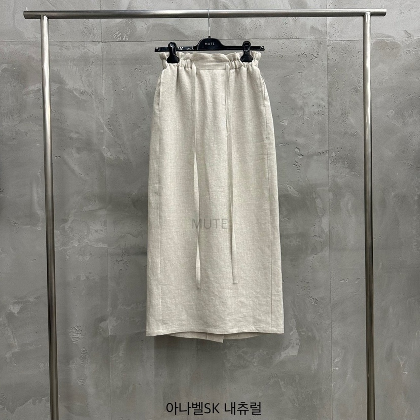MUTE-P直郵韓國代購㊣女裝新款熱賣推薦人氣休閑25春夏長裙MUTE長裙圖色2