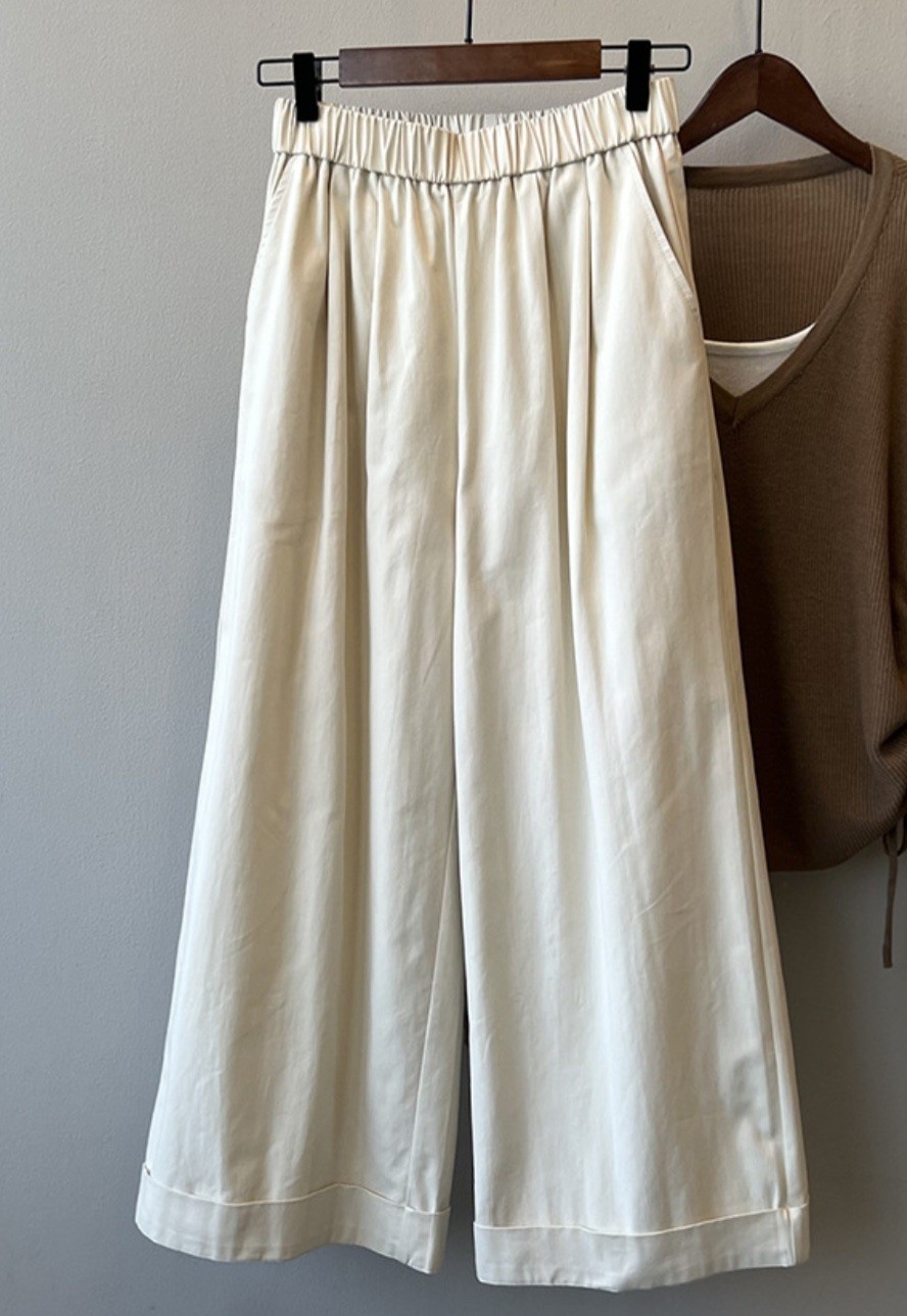 COMME TU VEUX-Q韓國直郵㊣女裝新品休閑時尚25春夏休閑褲COMME TU VEUX-Q休閑褲圖色4