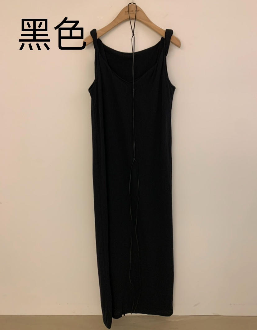 UNDER KEY直郵韓國代購㊣女裝新款人氣25春夏連衣裙含腰帶UNDER KEY連衣裙圖色2