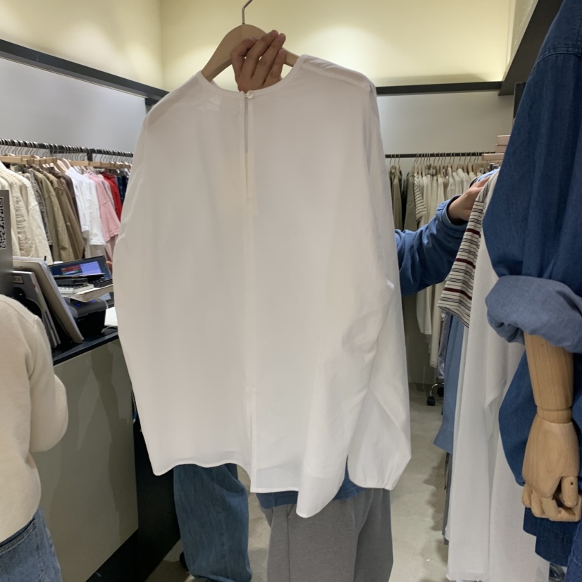 SELF SERVICE韓國㊣直郵東大門代購女裝新款時尚襯衫蕾絲衫SELF SERVICE襯衫/蕾絲衫