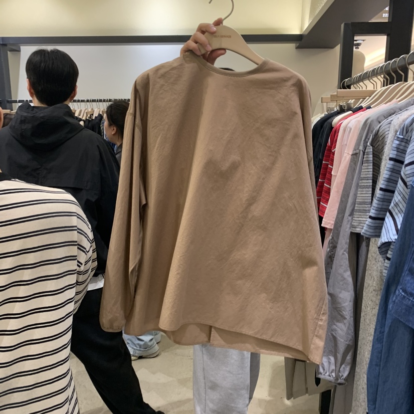 SELF SERVICE韓國㊣直郵東大門代購女裝新款時尚襯衫蕾絲衫SELF SERVICE襯衫/蕾絲衫圖色4