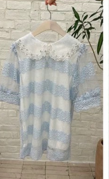 YARD韓國直郵㊣女裝新品熱賣休閑時尚推薦25春夏襯衫蕾絲衫YARD襯衫/蕾絲衫