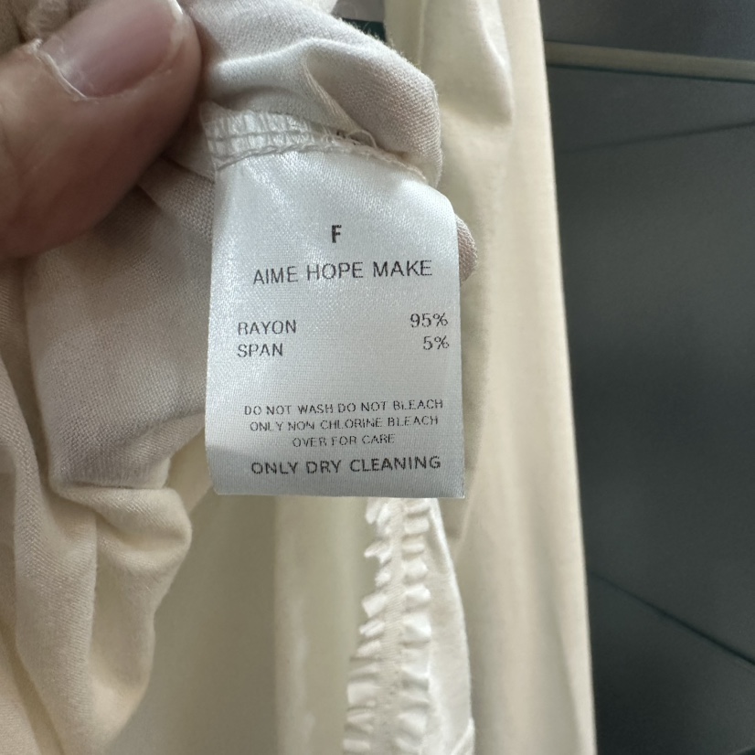 AIME HOPE MAKE韓國直郵㊣女裝新品推薦休閑25春夏長袖T恤AIME HOPE MAKE長袖T恤