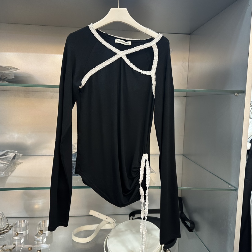 AIME HOPE MAKE韓國直郵㊣女裝新品推薦休閑25春夏長袖T恤AIME HOPE MAKE長袖T恤圖色2
