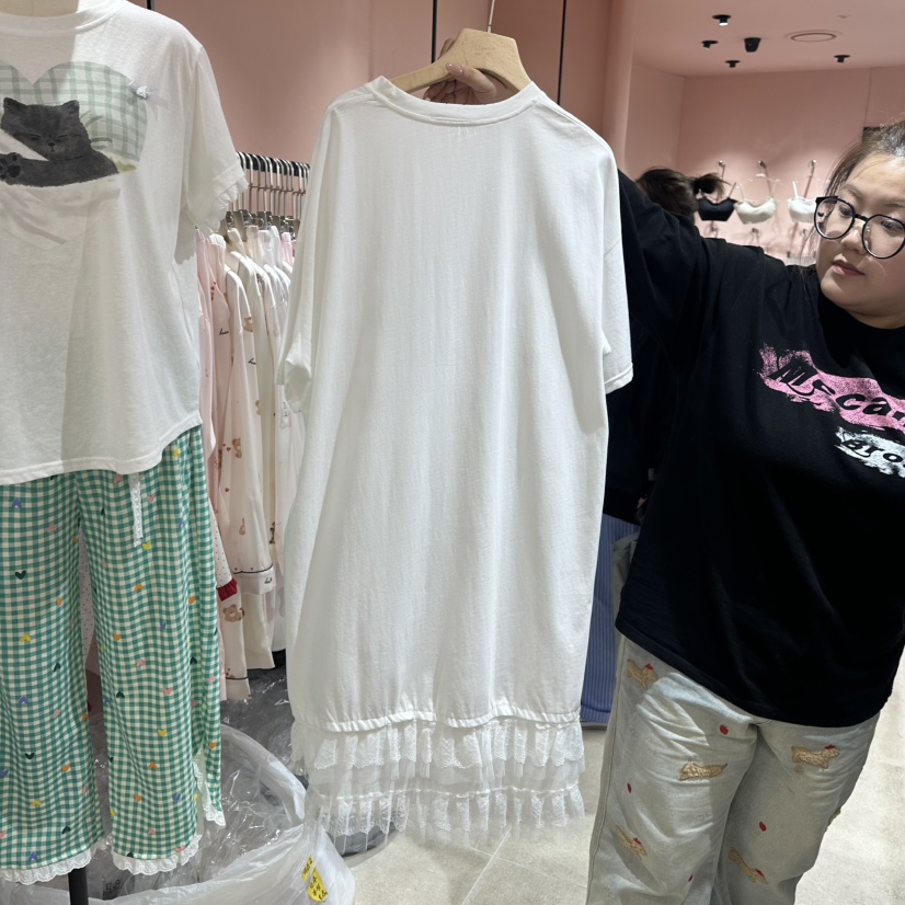 VICTORIA-P直郵韓國代購㊣女裝新品休閑人氣熱賣時尚推薦睡衣VICTORIA睡衣