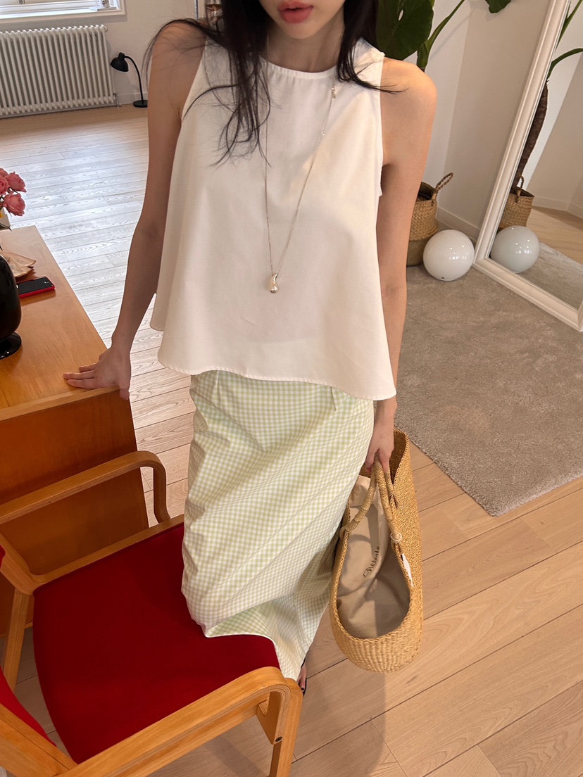 ME MO韓國直郵㊣東大門實拍女裝新款25春夏時尚休閑吊帶背心ME MO吊帶/背心