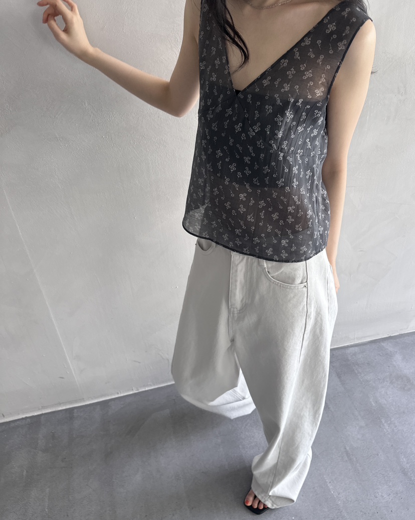 HOWDY韓國直郵㊣女裝新款休閑25春夏人氣熱賣時尚推薦吊帶背心howdy吊帶/背心