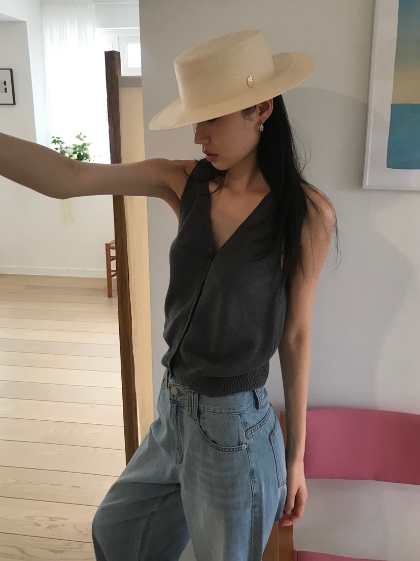 ME MO韓國直郵㊣東大門實拍女裝新款熱賣25春夏時尚人氣馬甲ME MO馬甲