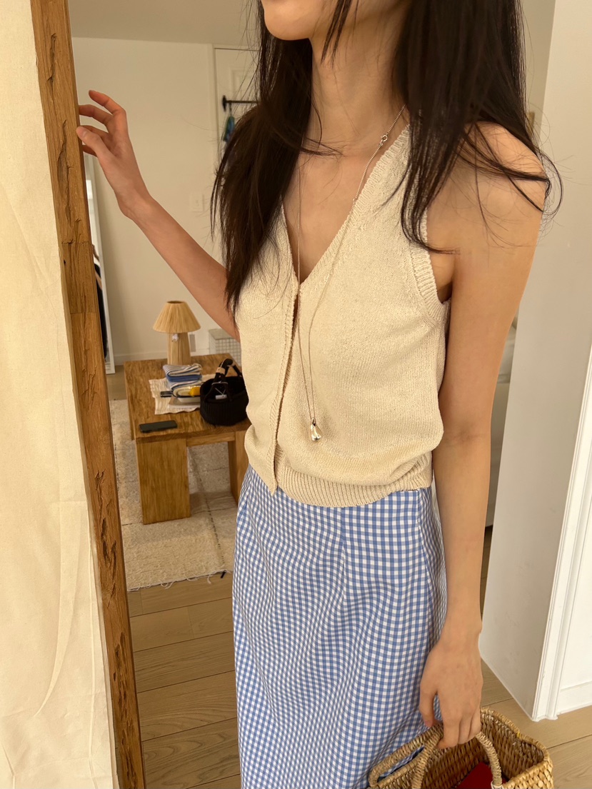 ME MO韓國直郵㊣東大門實拍女裝新款熱賣25春夏時尚人氣馬甲ME MO馬甲