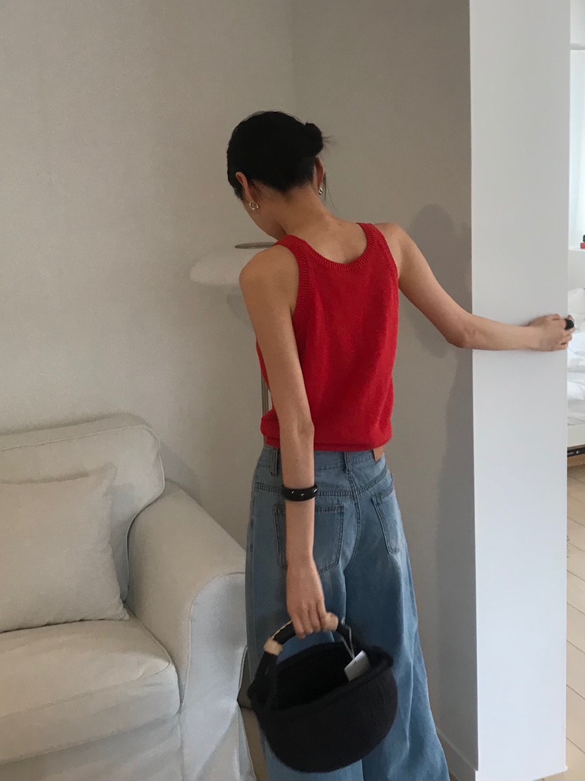 ME MO韓國直郵㊣東大門實拍女裝新款熱賣25春夏時尚人氣馬甲ME MO馬甲