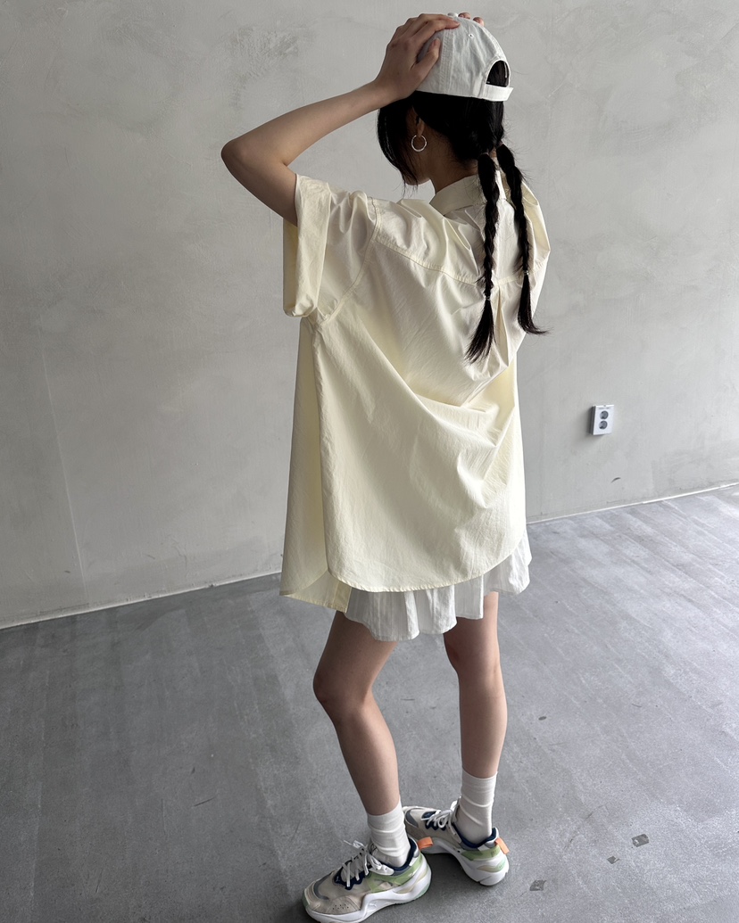 HOWDY韓國㊣直郵東大門代購女裝新款25春夏休閑推薦襯衫蕾絲衫howdy襯衫/蕾絲衫