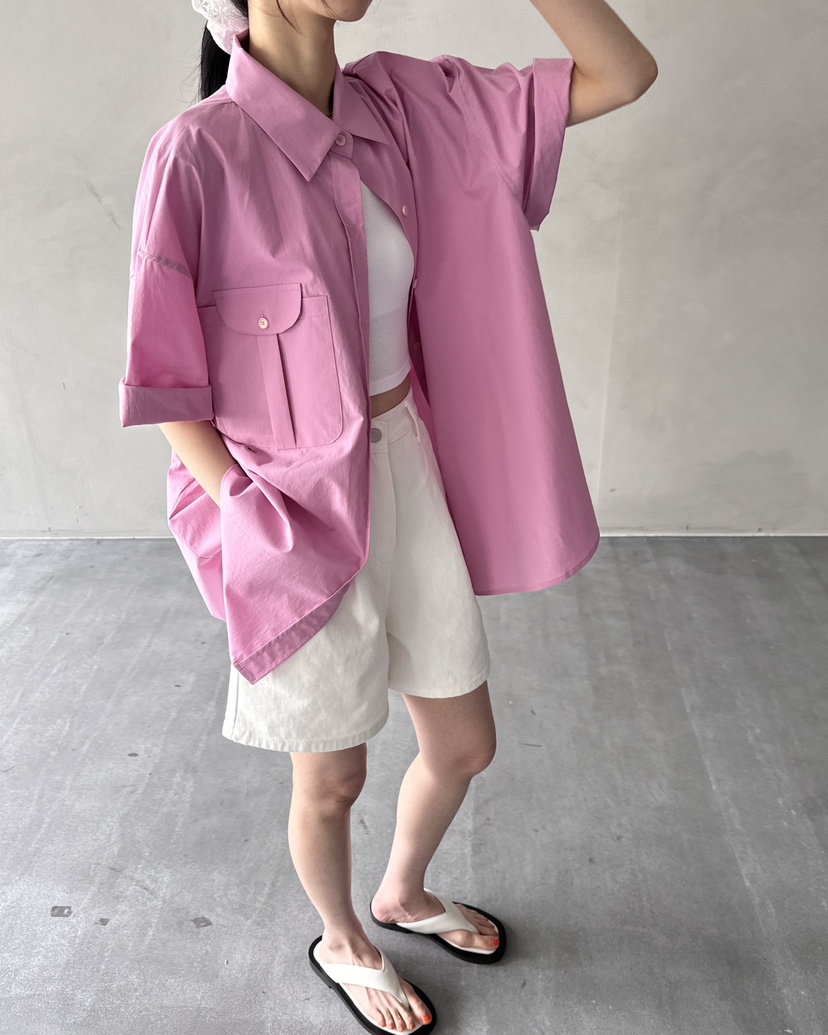 HOWDY韓國㊣直郵東大門代購女裝新款25春夏休閑推薦襯衫蕾絲衫howdy襯衫/蕾絲衫圖色2
