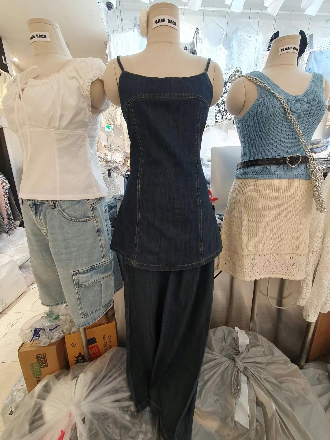 FLASH BACK直郵韓國代購㊣女裝新款推薦休閑人氣25春夏套裝套裝NORMCORE套裝