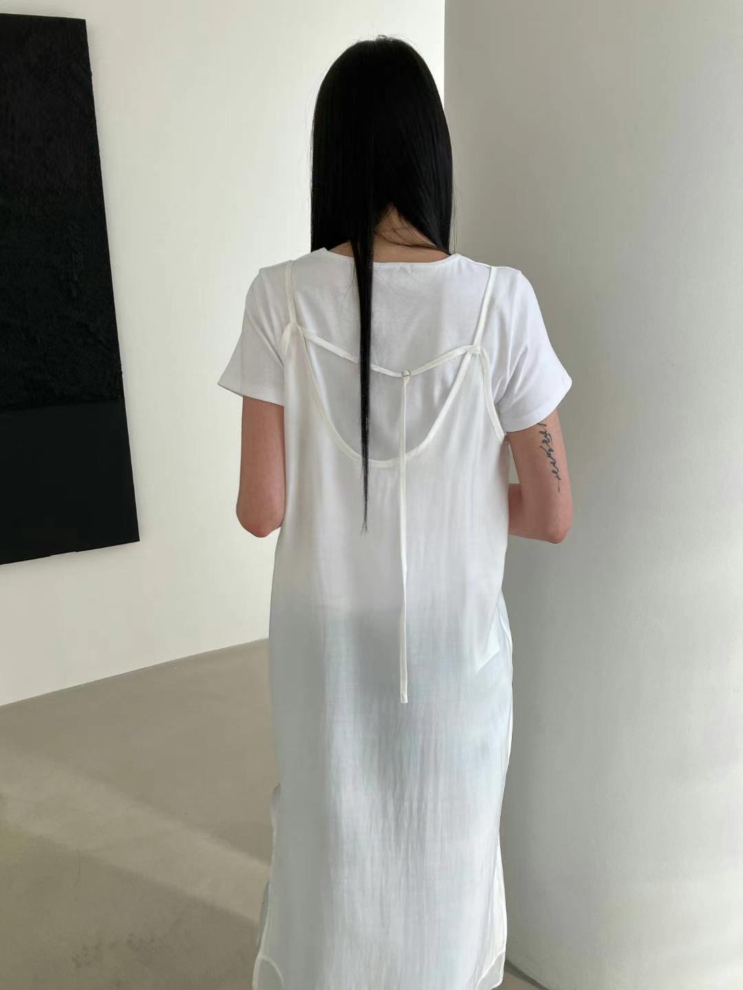 REGULAR直郵韓國代購㊣女裝新品休閑熱賣25春夏推薦連衣裙透視REGULAR連衣裙