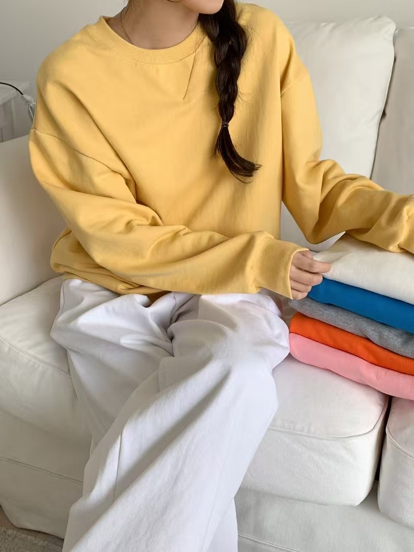AMIABLE韓國㊣直郵東大門代購女裝新品時尚熱賣休閑人氣衛衣AMIABLE衛衣
