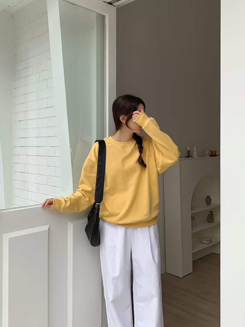 AMIABLE韓國㊣直郵東大門代購女裝新品時尚熱賣休閑人氣衛衣AMIABLE衛衣