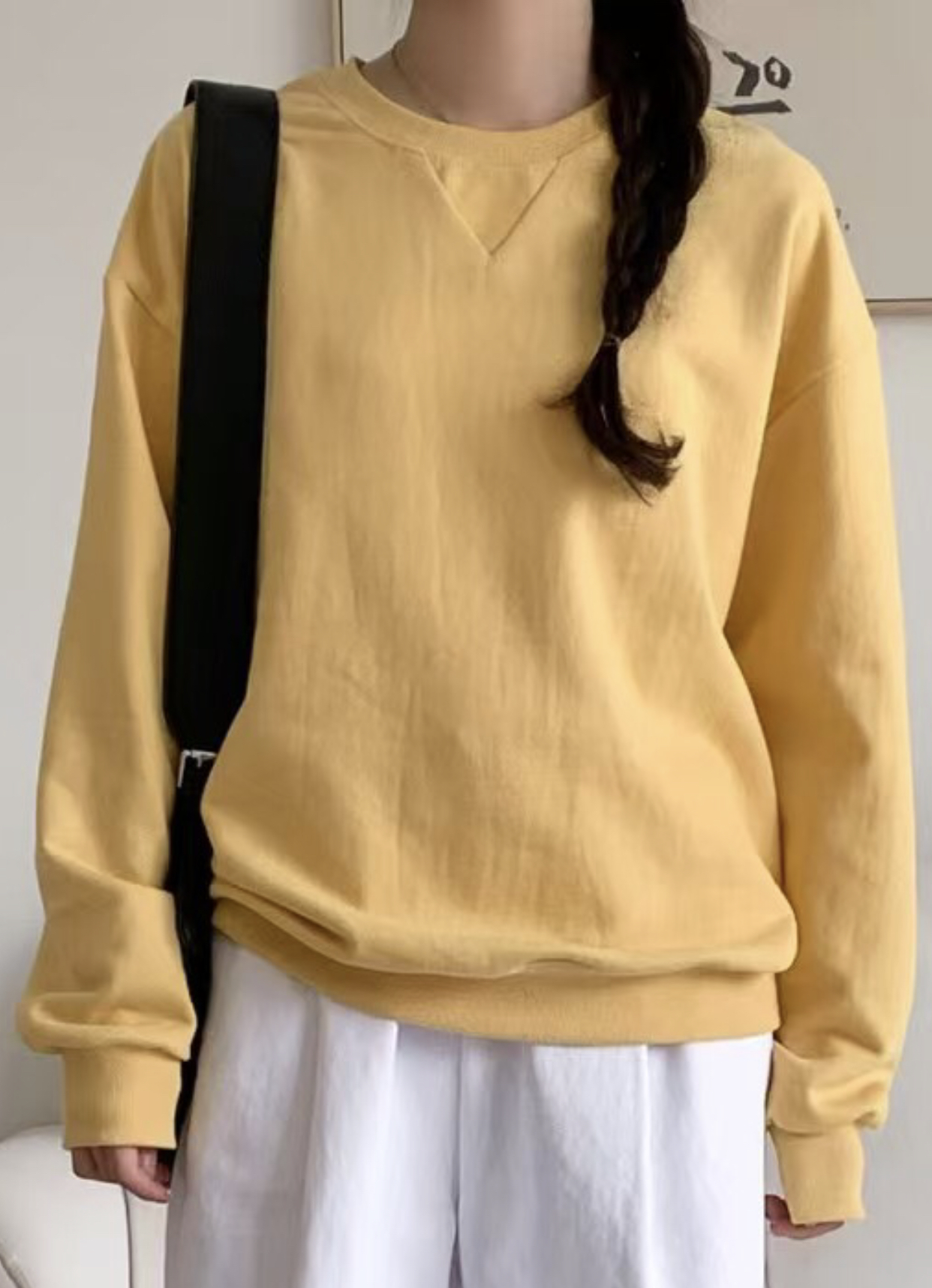 AMIABLE韓國㊣直郵東大門代購女裝新品時尚熱賣休閑人氣衛衣AMIABLE衛衣圖色2