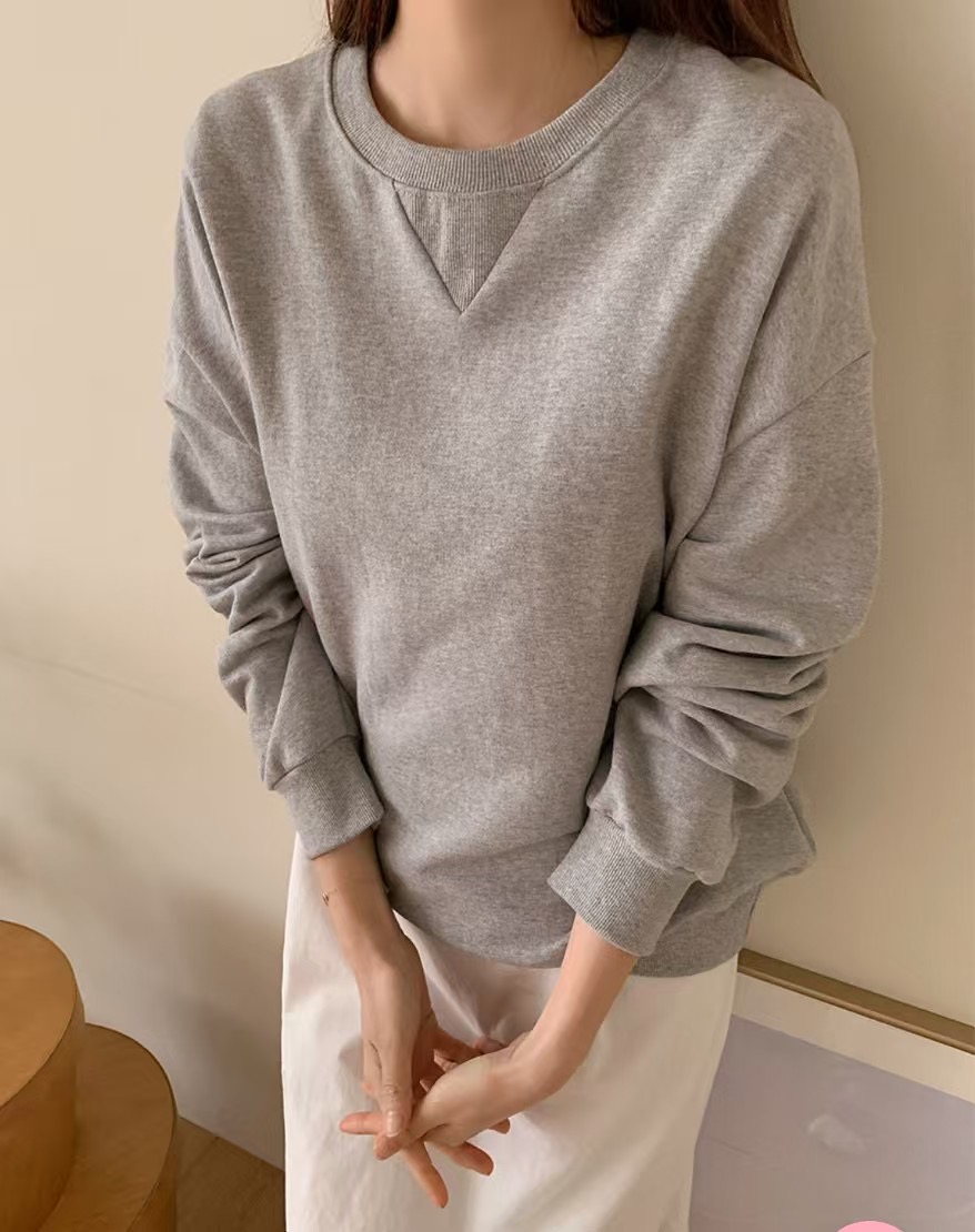 AMIABLE韓國㊣直郵東大門代購女裝新品時尚熱賣休閑人氣衛衣AMIABLE衛衣圖色6