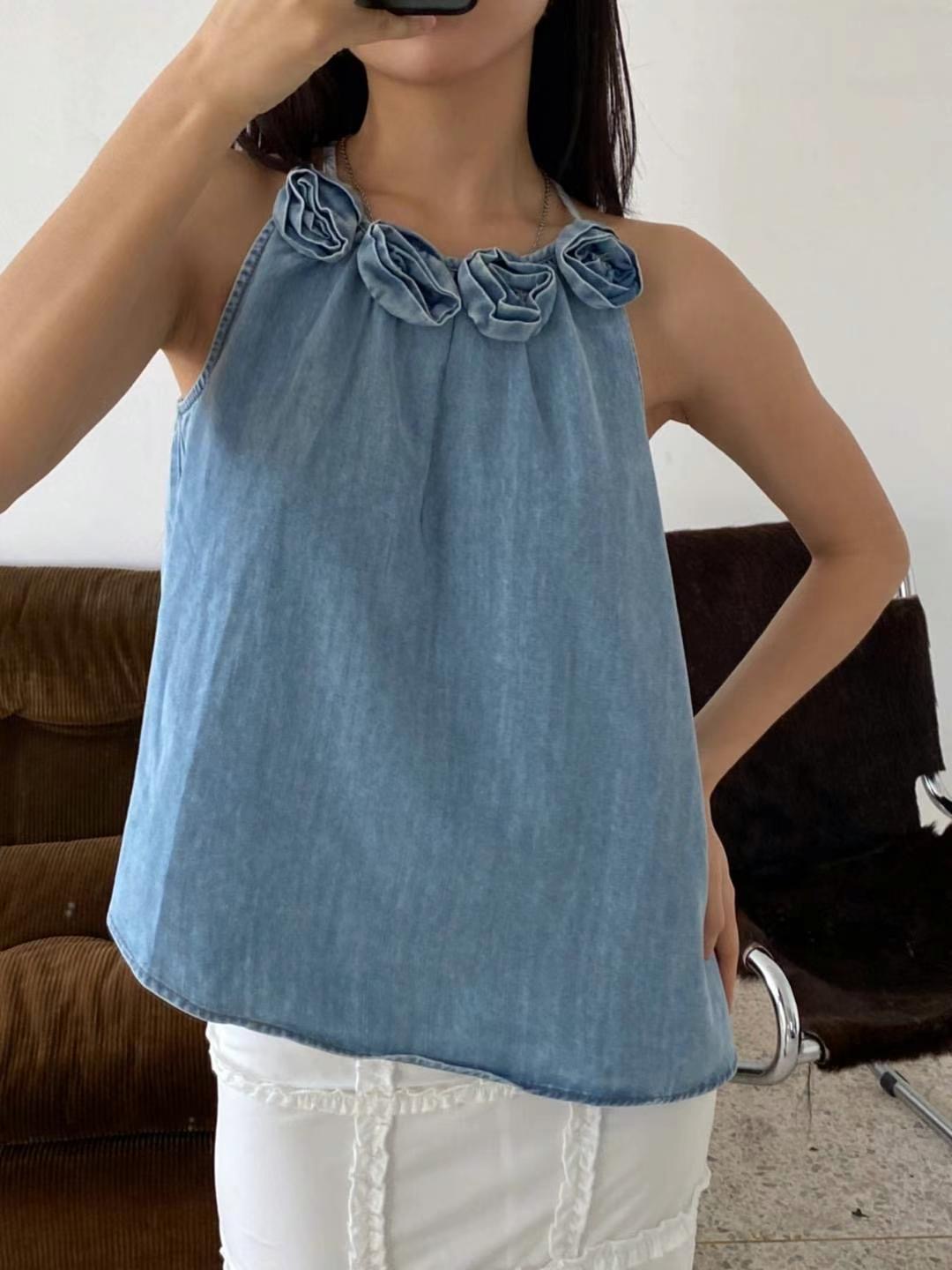 FLASH BACK韓國直郵㊣東大門實拍女裝新款休閑熱賣吊帶背心NORMCORE吊帶/背心