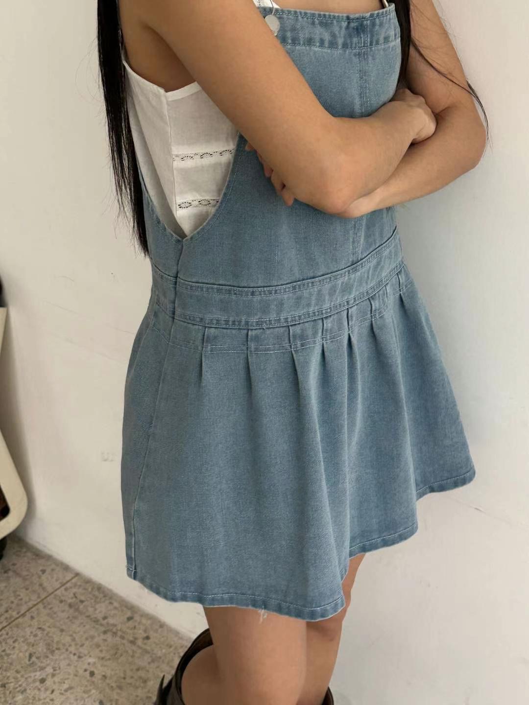 FLASH BACK韓國㊣直郵東大門代購女裝新款時尚人氣連衣裙褶皺NORMCORE連衣裙