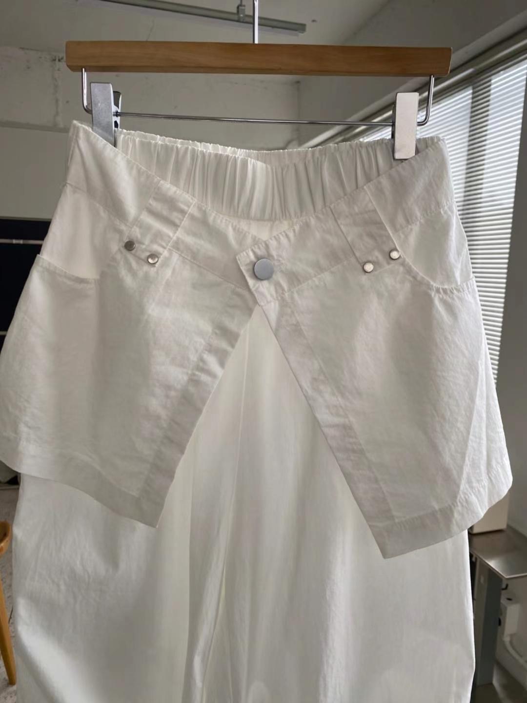 FLASH BACK直郵韓國代購㊣女裝新品25春夏時尚人氣熱賣裙褲NORMCORE裙褲