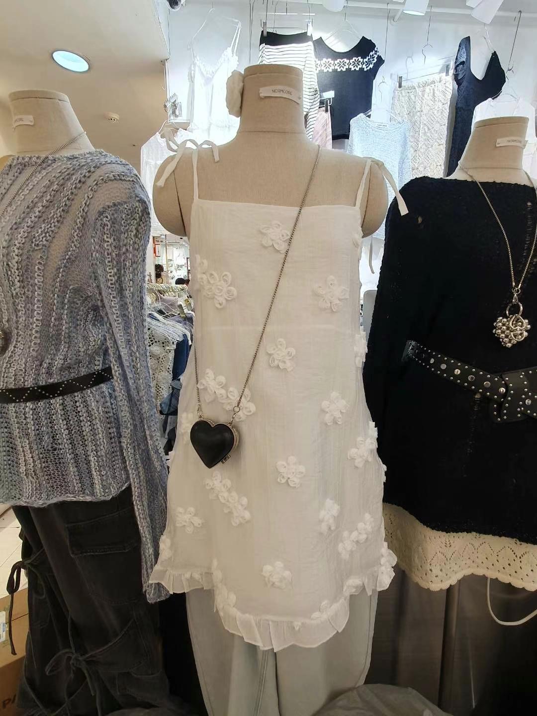 FLASH BACK韓國直郵㊣女裝新品人氣熱賣25春夏推薦休閑連衣裙NORMCORE連衣裙