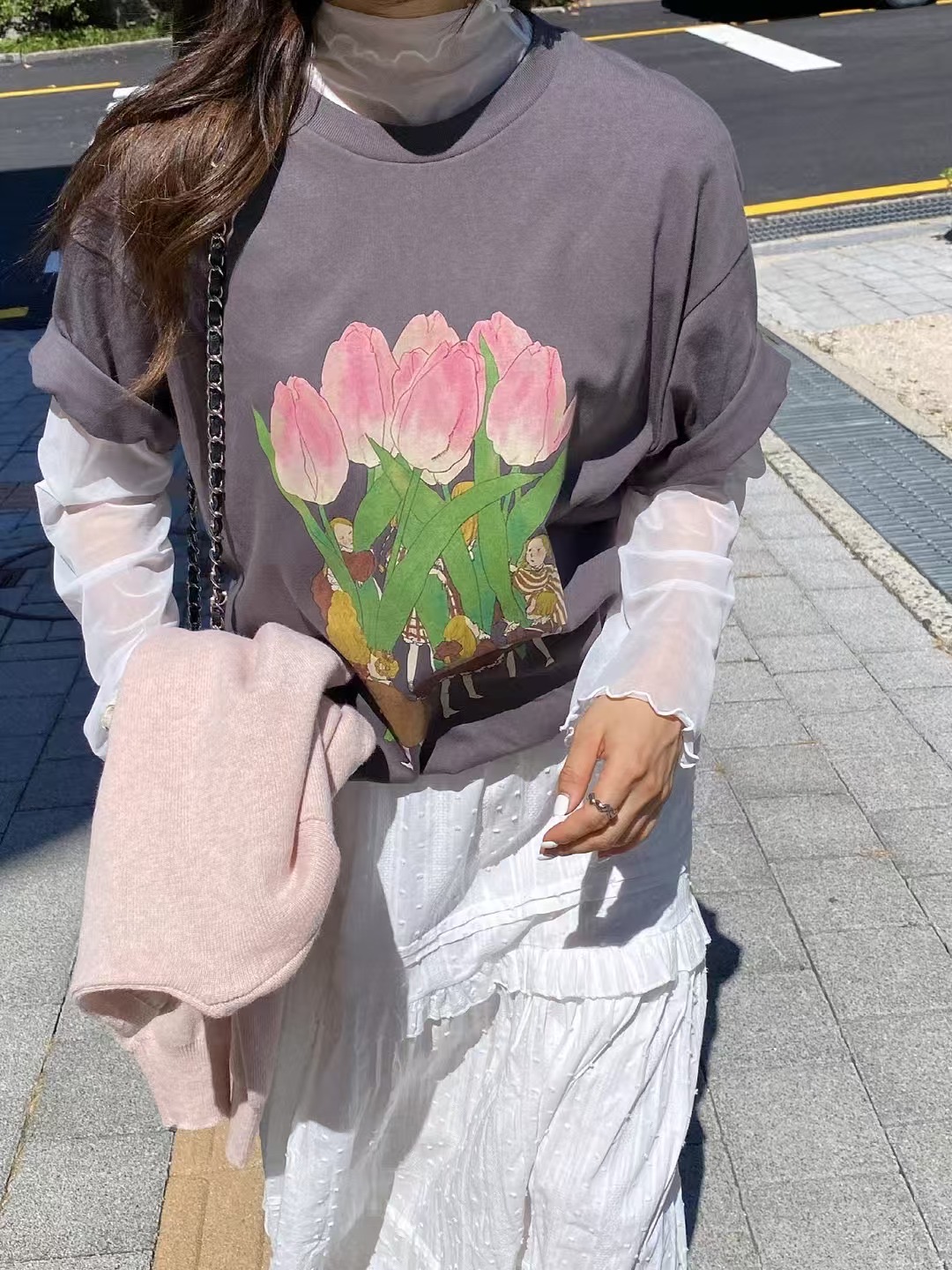 AMIABLE韓國直郵㊣女裝新品人氣25春夏休閑熱賣推薦時尚T恤AMIABLET恤