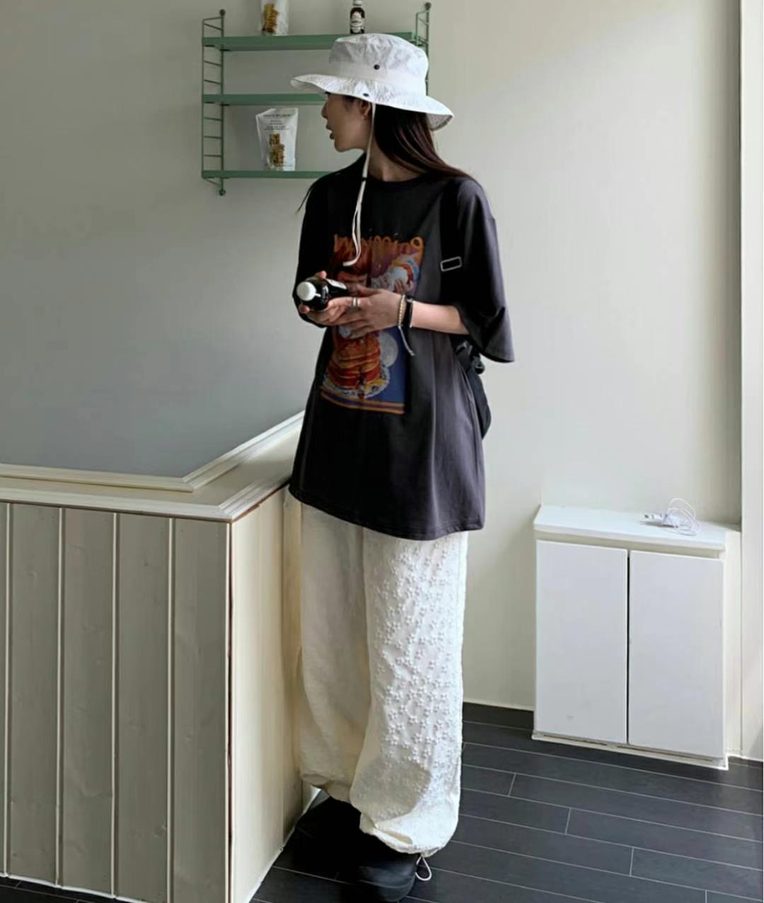 REGULAR韓國㊣直郵東大門代購女裝新款熱賣25春夏時尚休閑褲REGULAR休閑褲