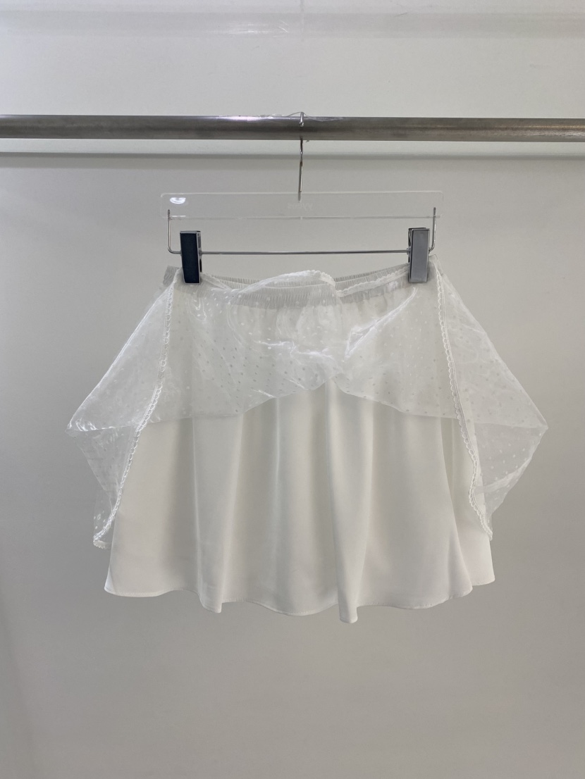 YES直郵韓國代購㊣女裝新品25春夏休閑推薦時尚人氣熱賣短裙YES短裙