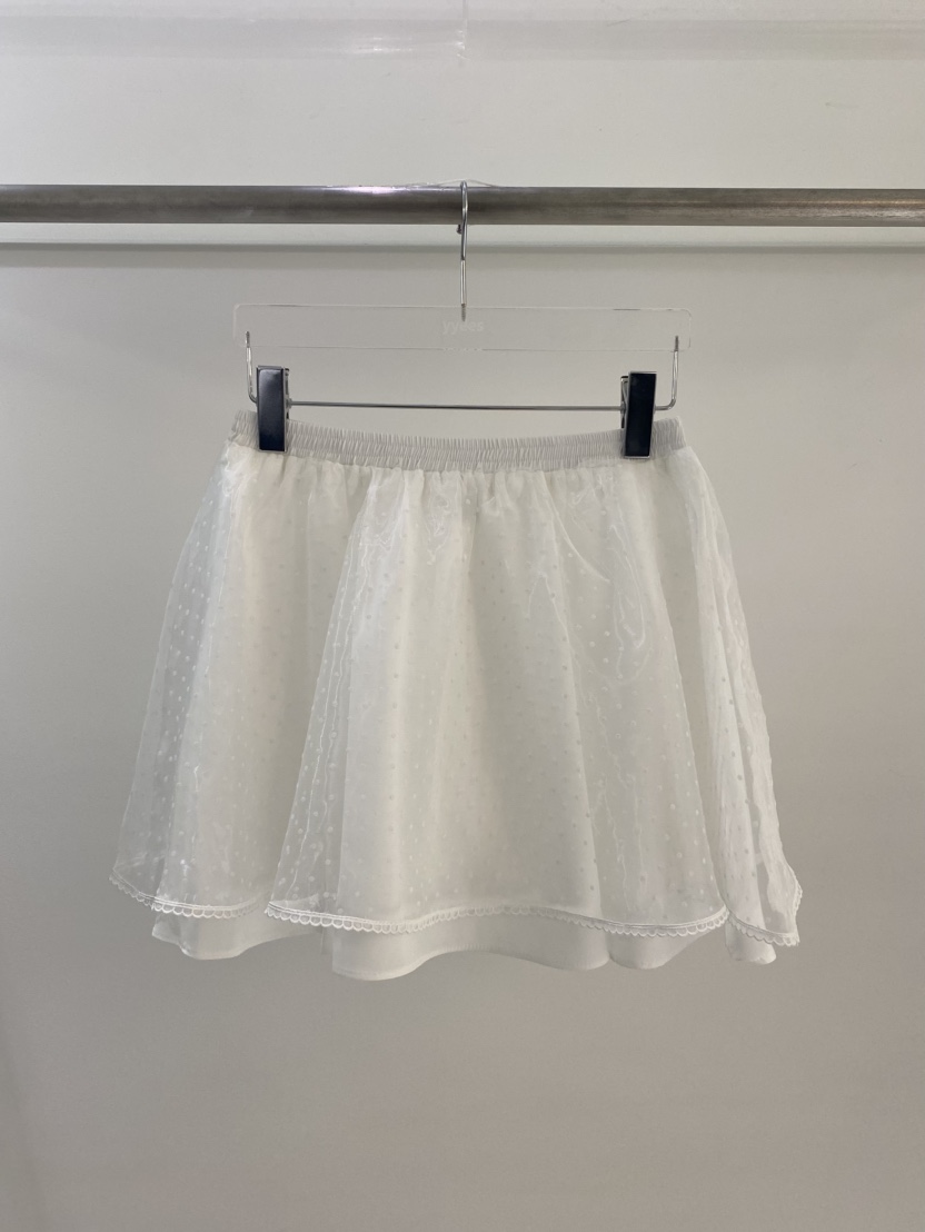 YES直郵韓國代購㊣女裝新品25春夏休閑推薦時尚人氣熱賣短裙YES短裙