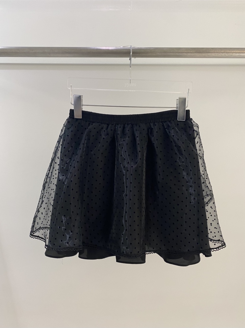 YES直郵韓國代購㊣女裝新品25春夏休閑推薦時尚人氣熱賣短裙YES短裙圖色2