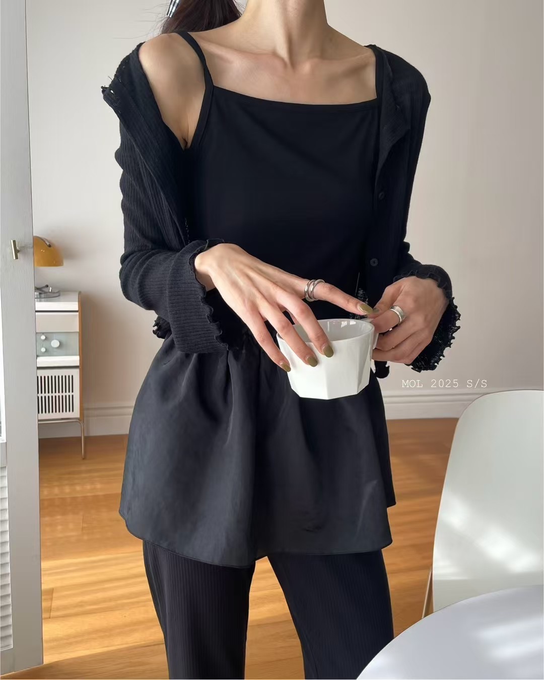 MOL韓國直郵㊣東大門實拍女裝新款休閑時尚人氣25春夏連衣裙MOL連衣裙