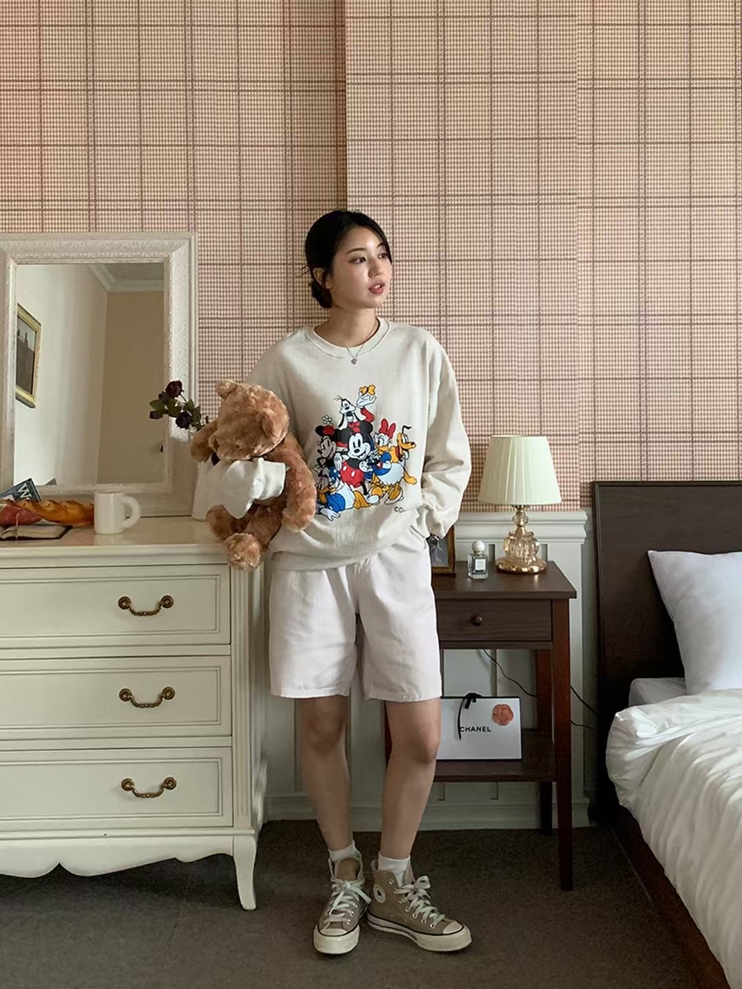 AMIABLE直郵韓國代購㊣女裝新款推薦25春夏熱賣時尚休閑衛衣AMIABLE衛衣