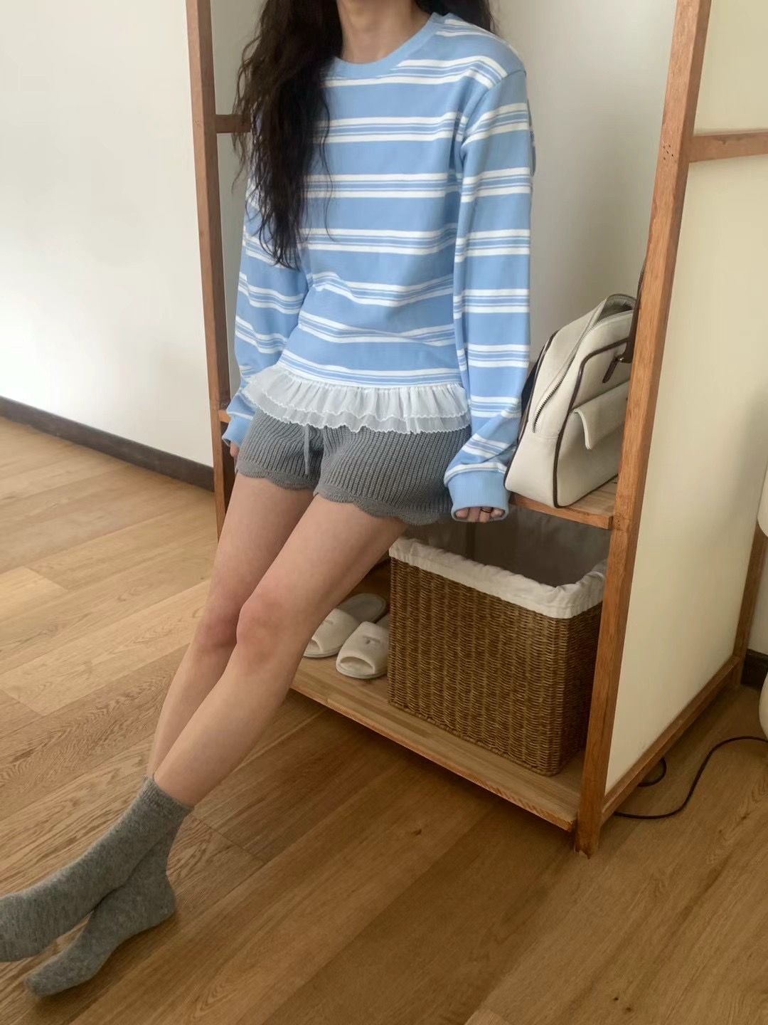 BABER韓國㊣直郵東大門代購女裝新品休閑推薦25春夏熱賣衛衣BABER衛衣