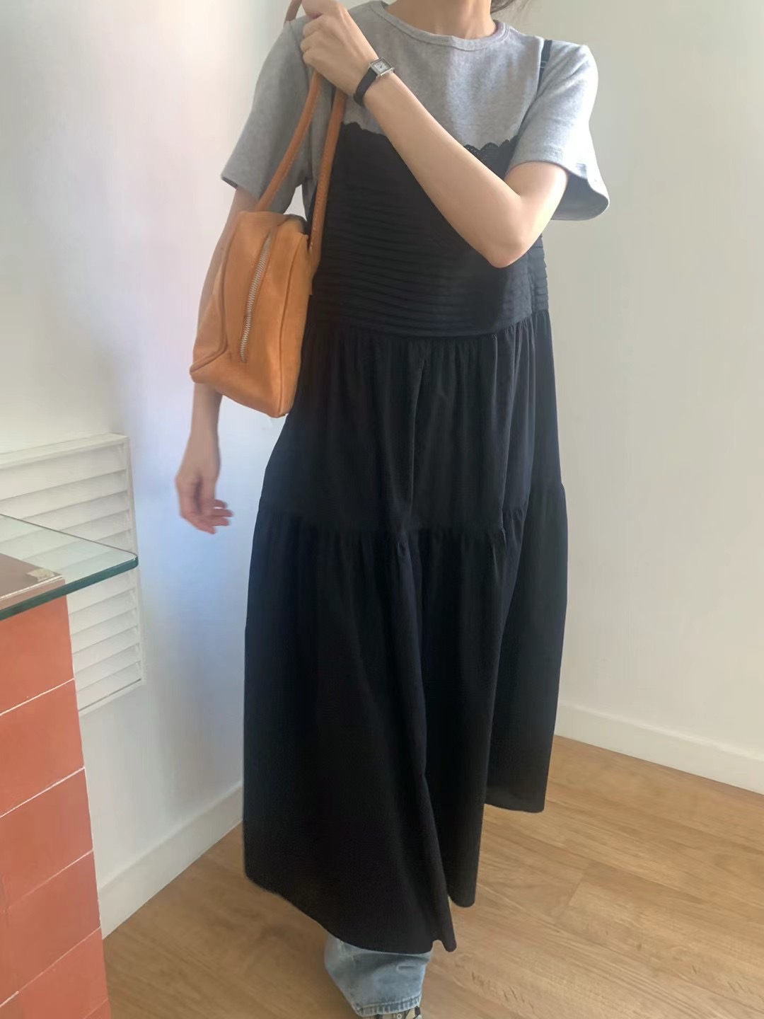 BABER韓國直郵㊣女裝新品25春夏休閑熱賣時尚推薦人氣連衣裙BABER連衣裙圖色2