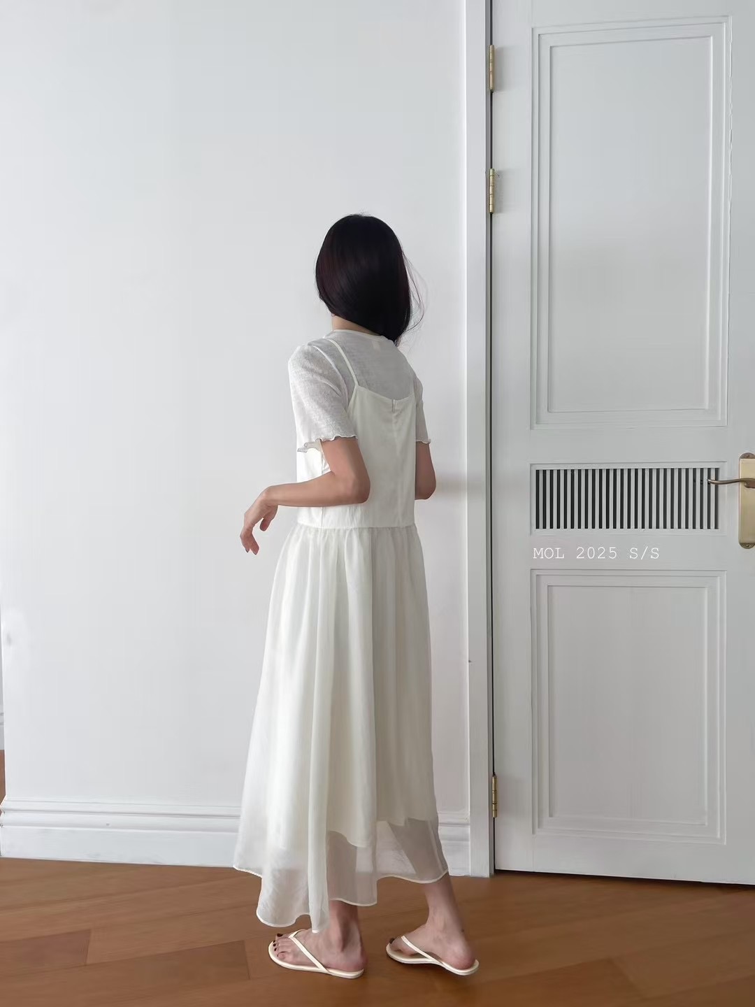 MOL韓國直郵㊣東大門實拍女裝新品25春夏推薦休閑熱賣連衣裙MOL連衣裙