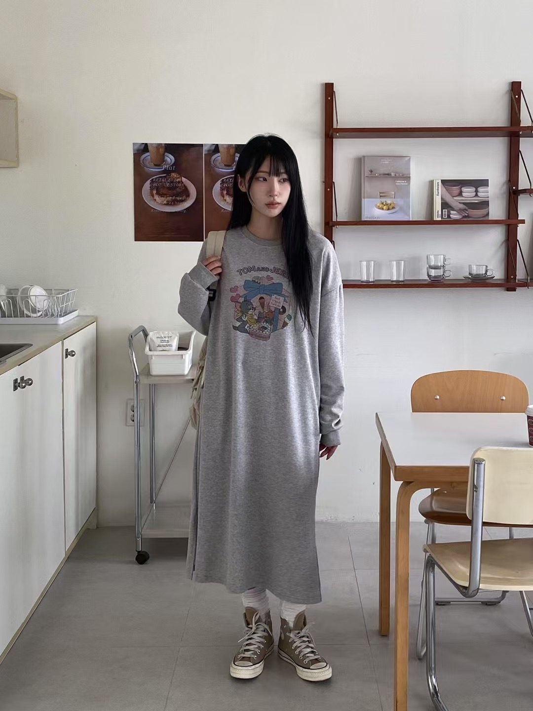AMIABLE韓國直郵㊣女裝新款休閑推薦時尚25春夏人氣熱賣連衣裙AMIABLE連衣裙圖色2