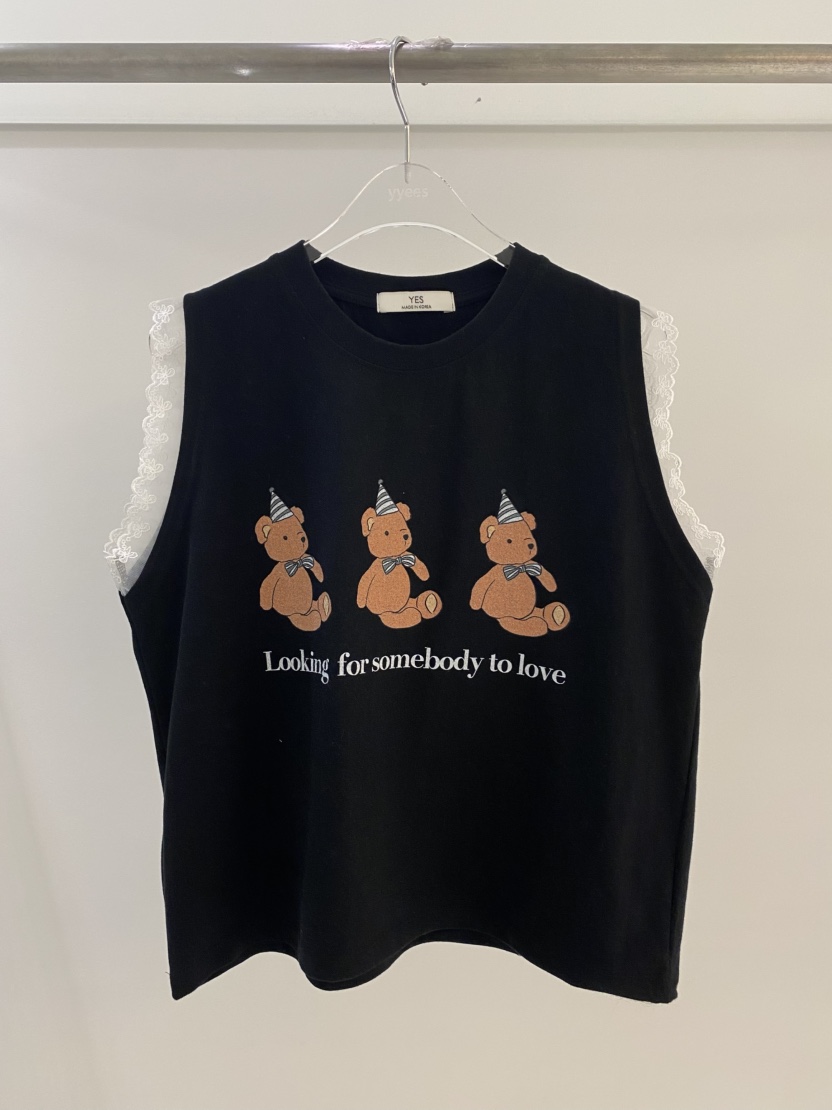 YES直郵韓國代購㊣女裝新款時尚休閑熱賣25春夏人氣吊帶背心YES吊帶/背心圖色3