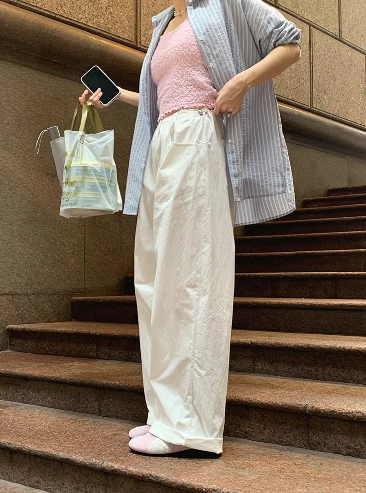 BABER韓國直郵㊣東大門實拍女裝新款25春夏時尚吊帶背心蕾絲BABER吊帶/背心