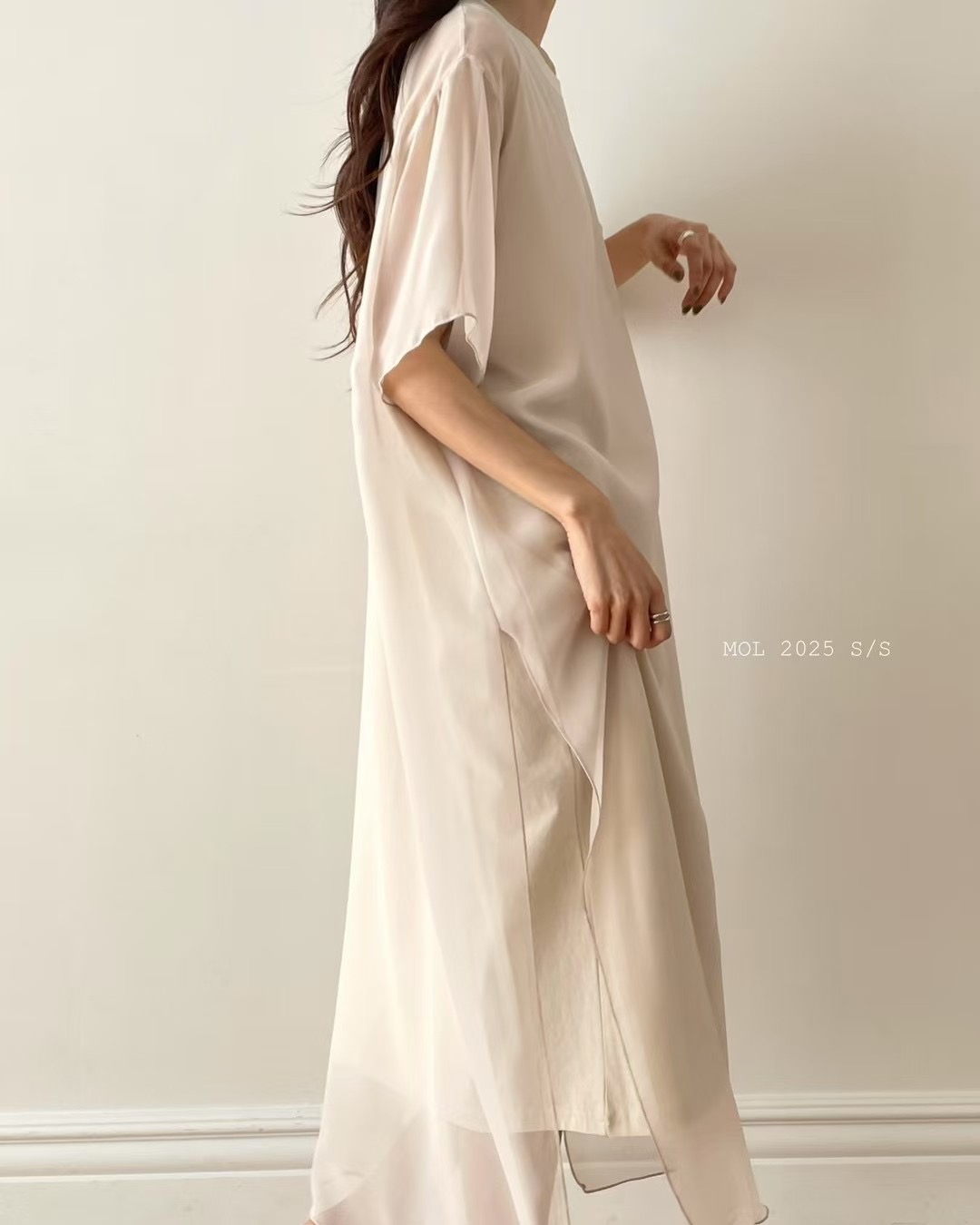 MOL直郵韓國代購㊣女裝新款推薦25春夏人氣休閑時尚熱賣連衣裙MOL連衣裙
