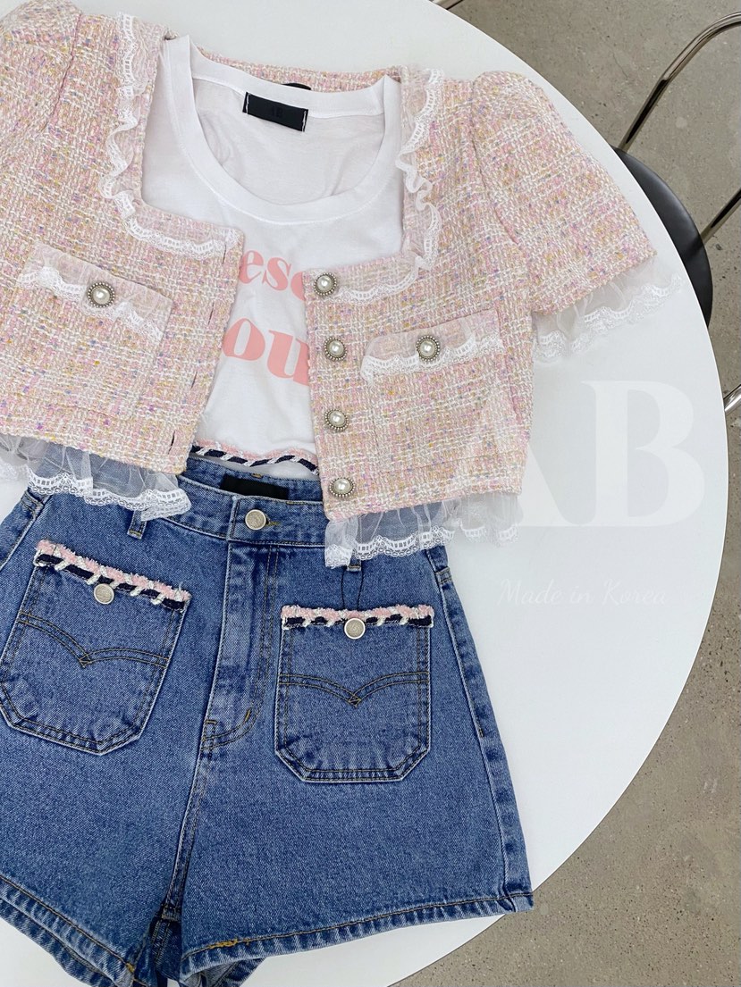 AB韓國㊣直郵東大門代購女裝新品人氣推薦熱賣25春夏休閑短褲AB短褲