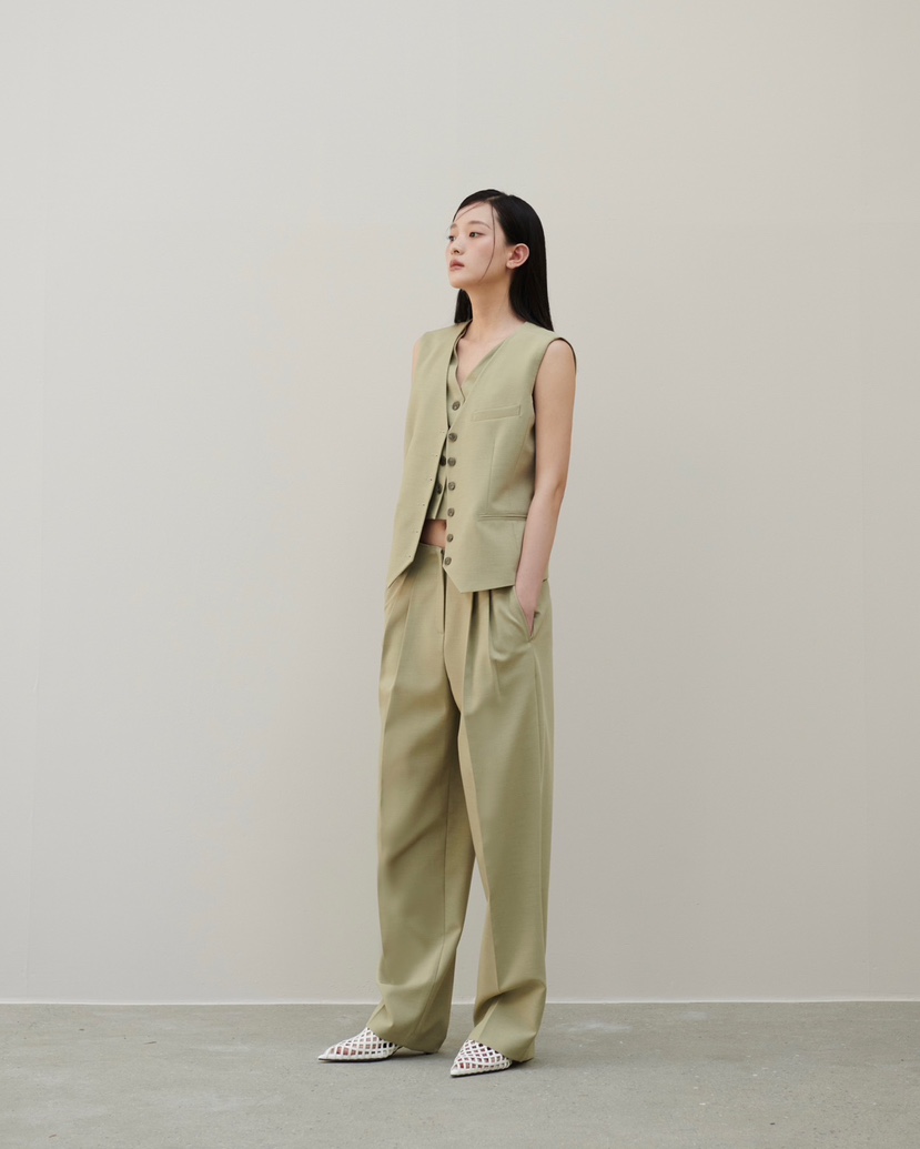 STAGE韓國直郵㊣東大門實拍女裝新品25春夏推薦人氣時尚休閑褲STAGE休閑褲
