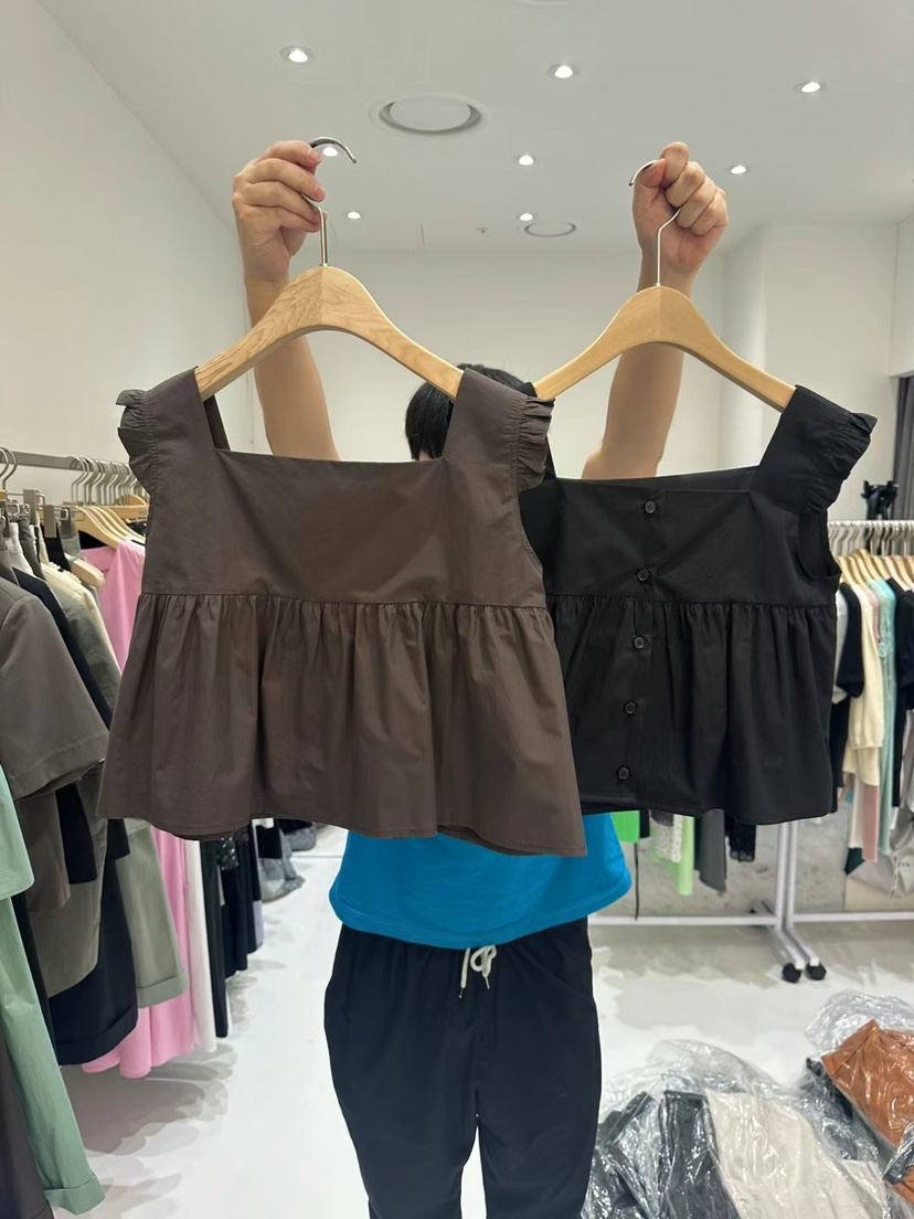 LUCIA韓國㊣直郵東大門代購女裝新款休閑人氣時尚襯衫蕾絲衫LUCIA襯衫/蕾絲衫