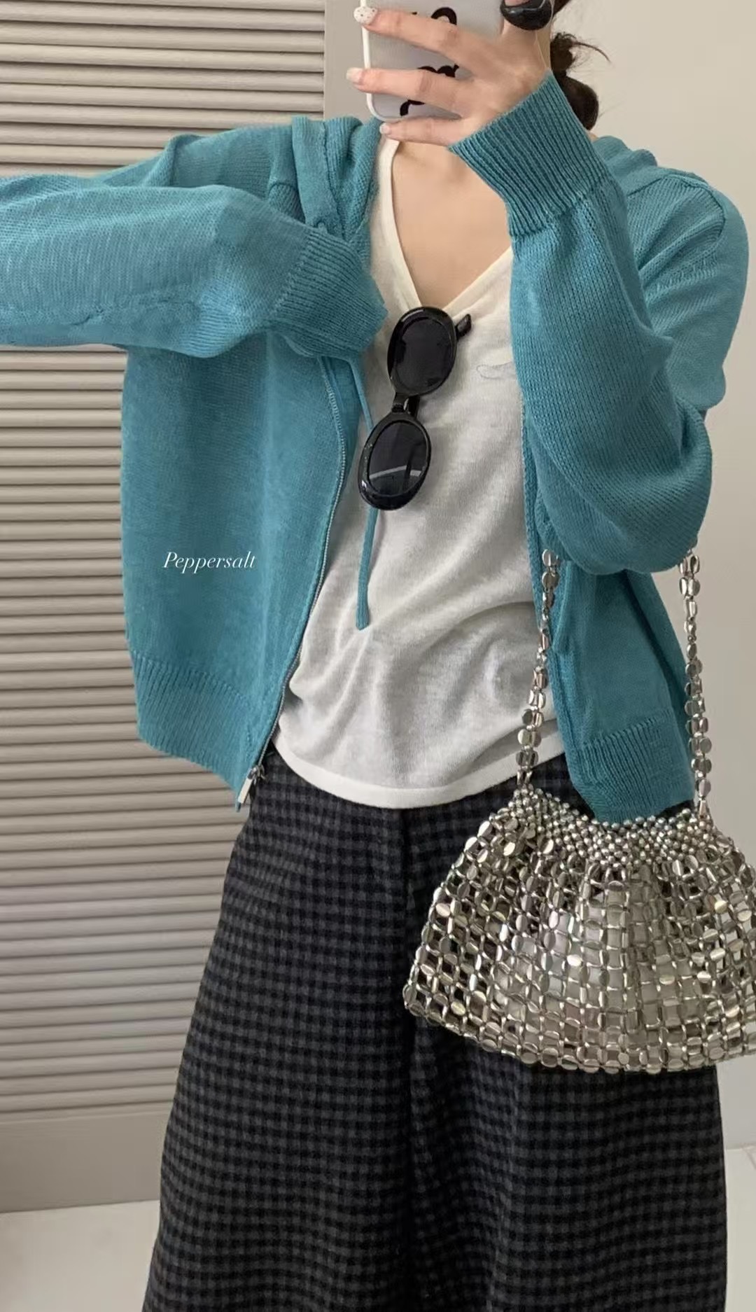 PEPPER 페페韓國直郵㊣東大門實拍女裝新品熱賣時尚針織衫PEPPER-OT針織衫圖色2