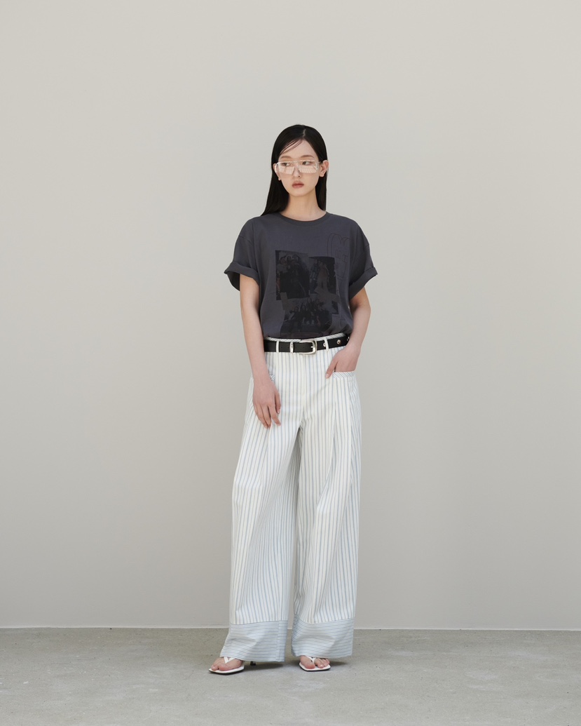 STAGE韓國直郵㊣東大門實拍女裝新款25春夏時尚休閑熱賣休閑褲STAGE休閑褲