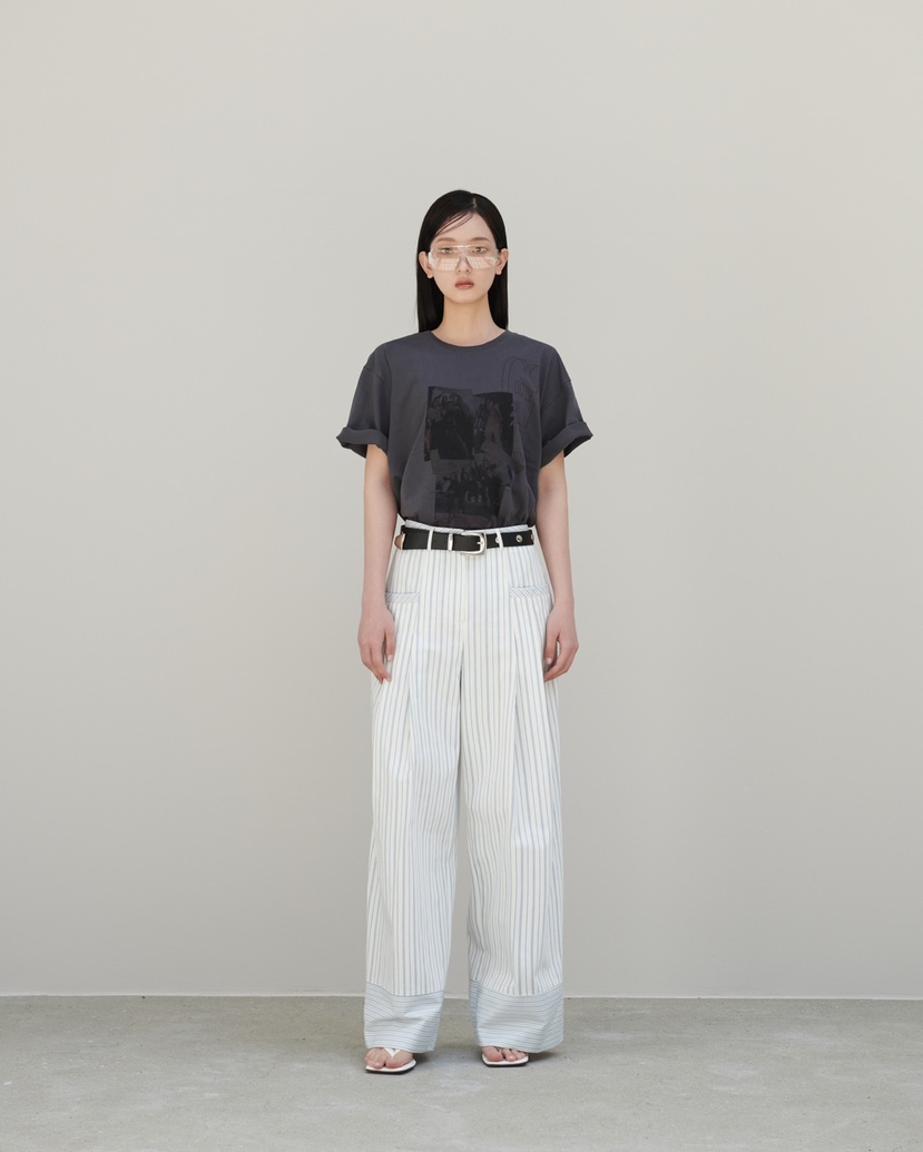 STAGE韓國直郵㊣東大門實拍女裝新款25春夏時尚休閑熱賣休閑褲STAGE休閑褲