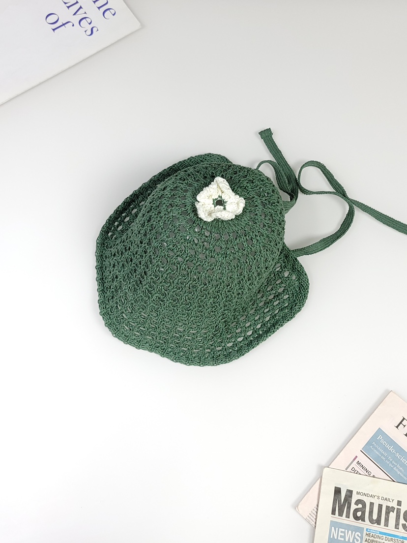 THE HAT-P韓國㊣直郵東大門代購女裝新品25春夏帽子漁夫帽蕾絲THE HAT帽子圖色4