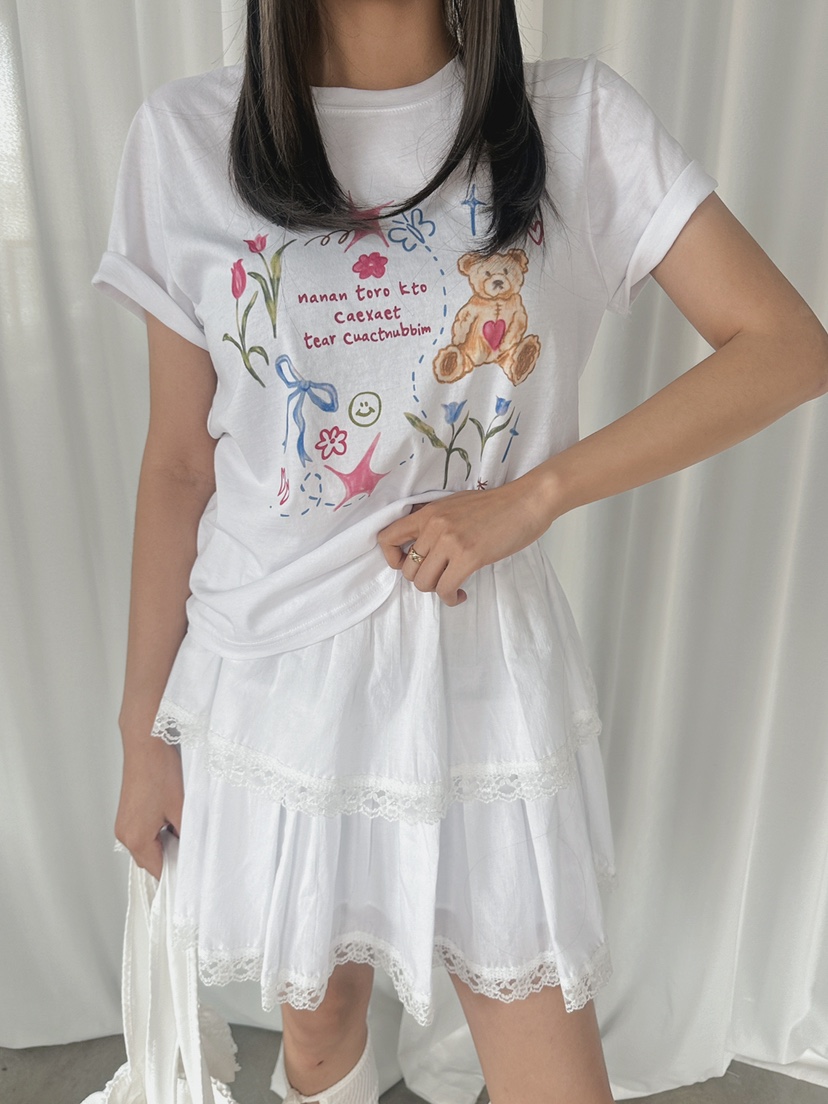 LIVE AID-P韓國㊣直郵東大門代購女裝新款熱賣時尚人氣短裙LIVE AID短裙