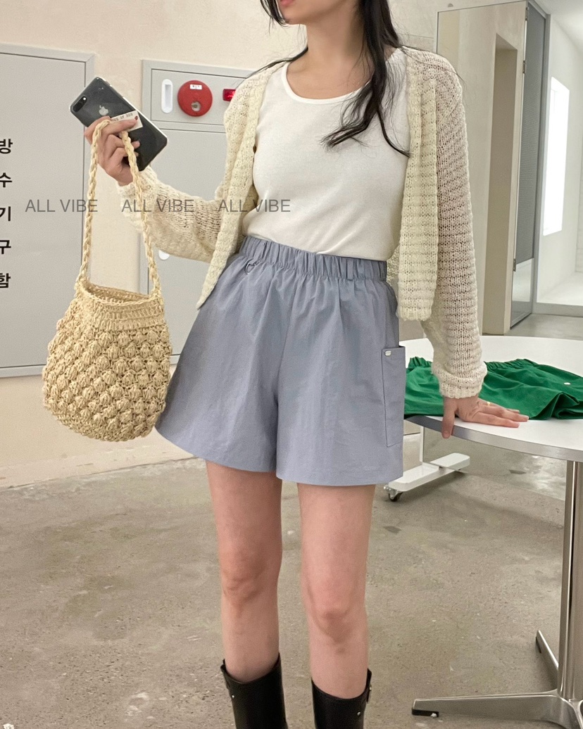 ALLVIBE直郵韓國代購㊣女裝新款熱賣休閑時尚推薦25春夏短褲ALLVIBE短褲
